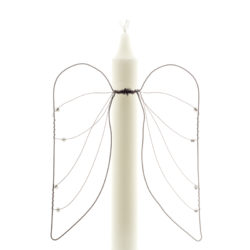 Large angel wings for candle / Suuret enkelinsiivet kynttilään
