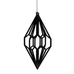 Black diamond decoration / Musta timantti koriste