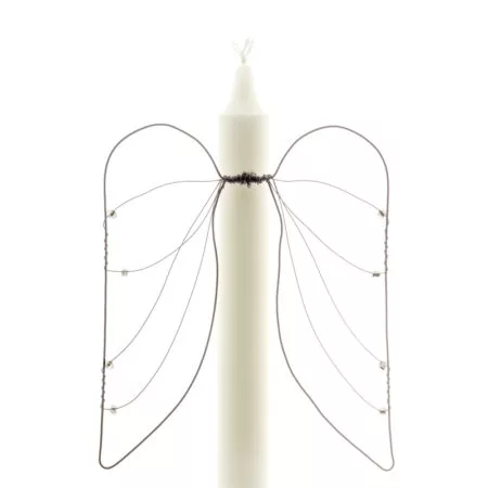 Large angel wings for candle / Suuret enkelinsiivet kynttilään