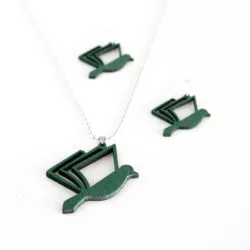 Metsän vihreät lintukorut